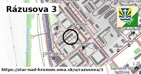 Rázusova 3, Žiar nad Hronom
