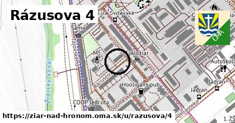 Rázusova 4, Žiar nad Hronom