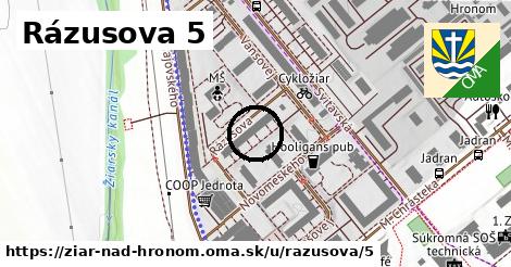 Rázusova 5, Žiar nad Hronom