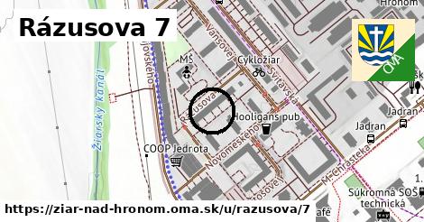 Rázusova 7, Žiar nad Hronom