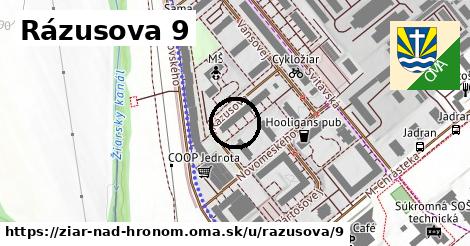 Rázusova 9, Žiar nad Hronom