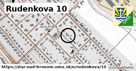 Rudenkova 10, Žiar nad Hronom