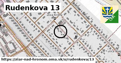 Rudenkova 13, Žiar nad Hronom