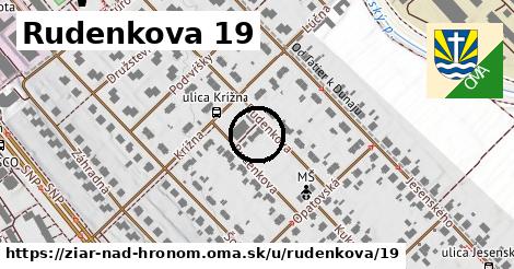 Rudenkova 19, Žiar nad Hronom