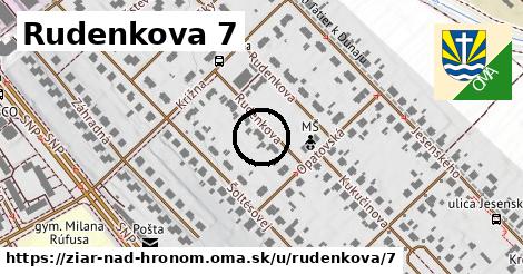 Rudenkova 7, Žiar nad Hronom