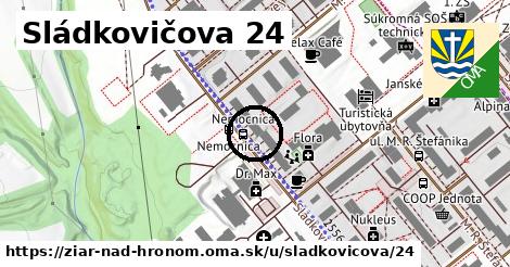 Sládkovičova 24, Žiar nad Hronom