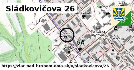 Sládkovičova 26, Žiar nad Hronom