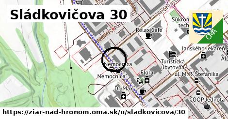 Sládkovičova 30, Žiar nad Hronom