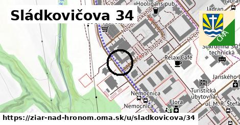 Sládkovičova 34, Žiar nad Hronom