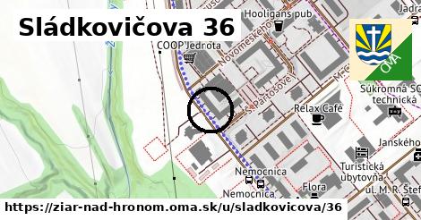 Sládkovičova 36, Žiar nad Hronom