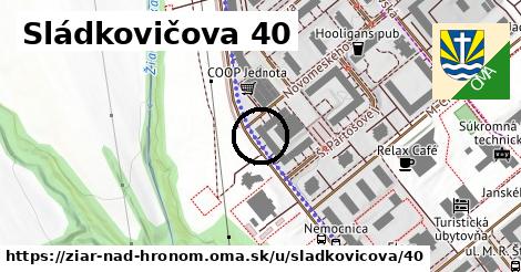 Sládkovičova 40, Žiar nad Hronom