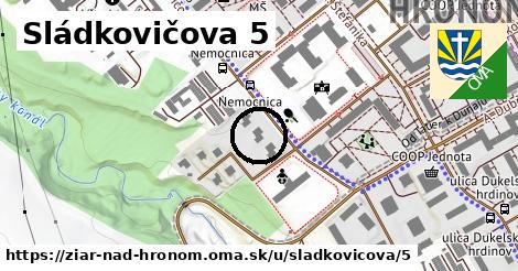 Sládkovičova 5, Žiar nad Hronom