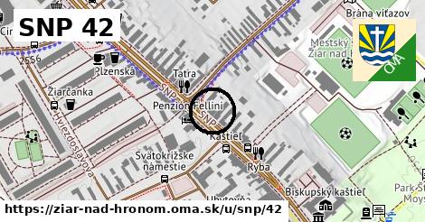 SNP 42, Žiar nad Hronom