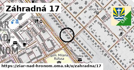 Záhradná 17, Žiar nad Hronom