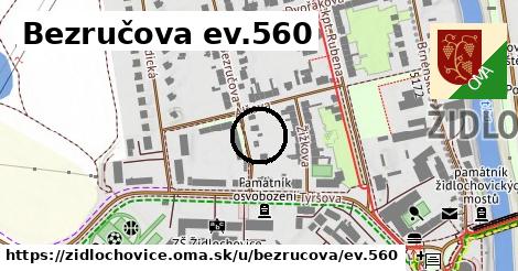 Bezručova ev.560, Židlochovice