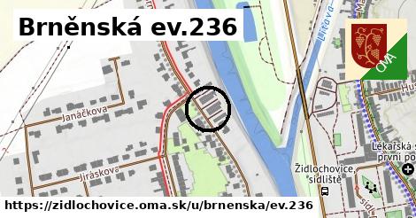 Brněnská ev.236, Židlochovice