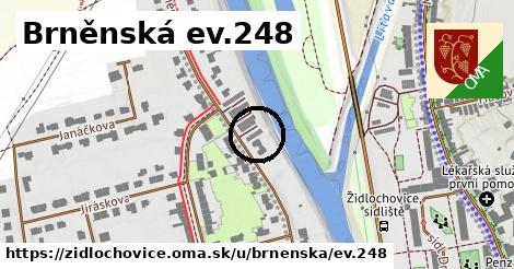 Brněnská ev.248, Židlochovice