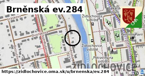 Brněnská ev.284, Židlochovice