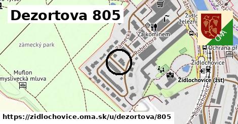 Dezortova 805, Židlochovice