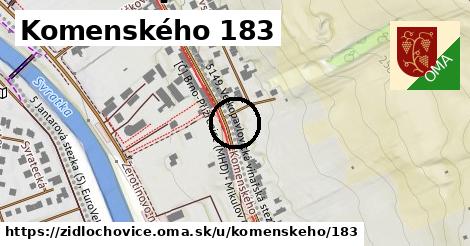 Komenského 183, Židlochovice