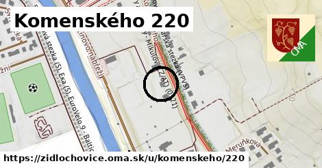 Komenského 220, Židlochovice