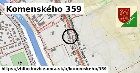 Komenského 359, Židlochovice