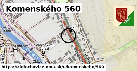 Komenského 560, Židlochovice