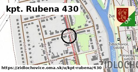 kpt. Rubena 430, Židlochovice