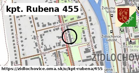 kpt. Rubena 455, Židlochovice