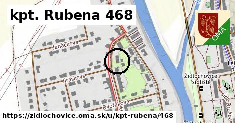 kpt. Rubena 468, Židlochovice