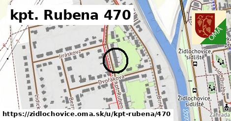kpt. Rubena 470, Židlochovice