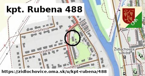 kpt. Rubena 488, Židlochovice