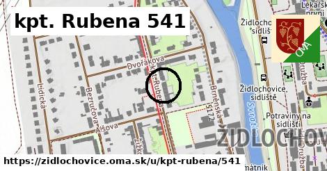 kpt. Rubena 541, Židlochovice