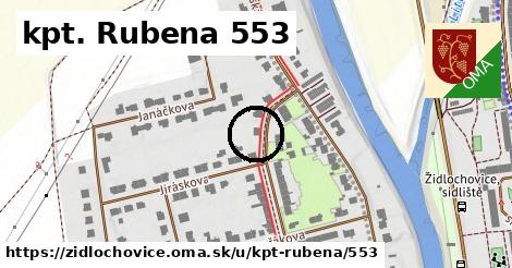 kpt. Rubena 553, Židlochovice