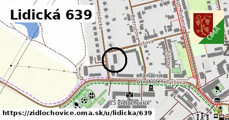 Lidická 639, Židlochovice
