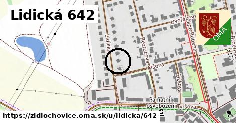 Lidická 642, Židlochovice