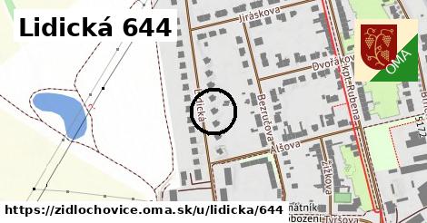 Lidická 644, Židlochovice