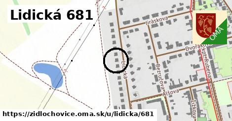Lidická 681, Židlochovice