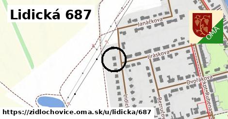 Lidická 687, Židlochovice