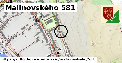 Malinovského 581, Židlochovice