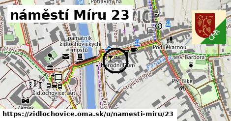 náměstí Míru 23, Židlochovice