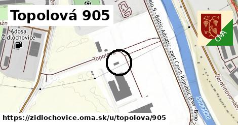 Topolová 905, Židlochovice