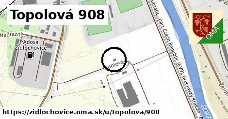 Topolová 908, Židlochovice