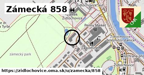 Zámecká 858, Židlochovice