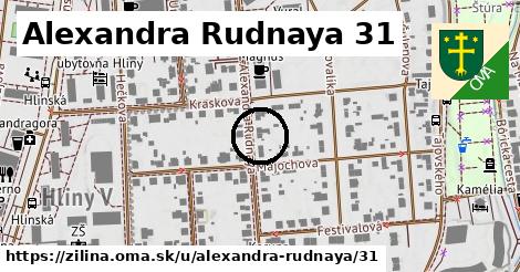 Alexandra Rudnaya 31, Žilina