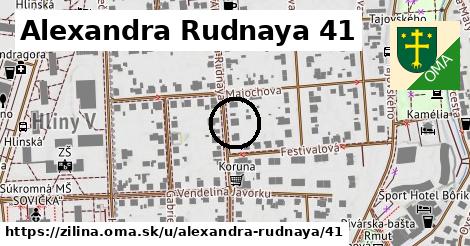 Alexandra Rudnaya 41, Žilina