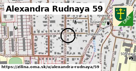 Alexandra Rudnaya 59, Žilina