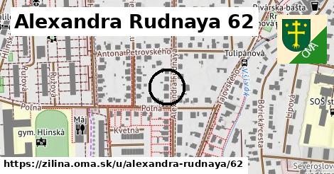 Alexandra Rudnaya 62, Žilina