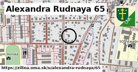 Alexandra Rudnaya 65, Žilina