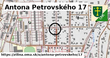 Antona Petrovského 17, Žilina